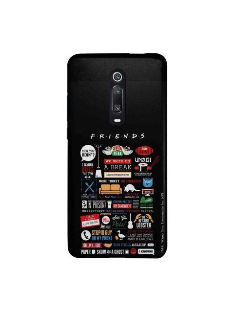 

macmerise Black & White Friends Infographic Xiaomi Redmi K20 Pro Back Case
