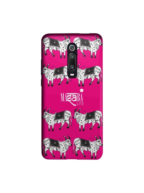 

macmerise Pink & White Masaba Cow Print Sublime Xiaomi Redmi K20 Pro Back Case