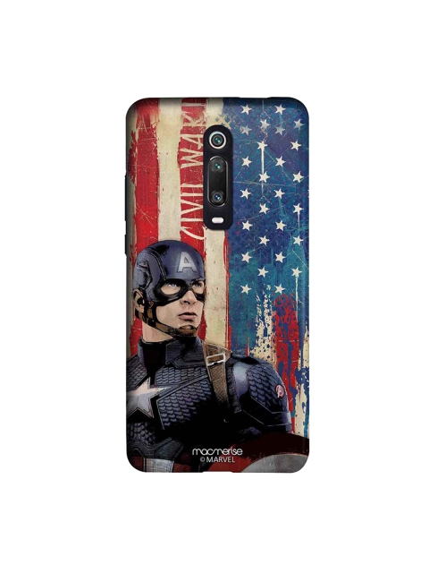 

macmerise Blue & Red Marvel Comics American Captain Sublime Xiaomi Redmi K20 Pro Back Case