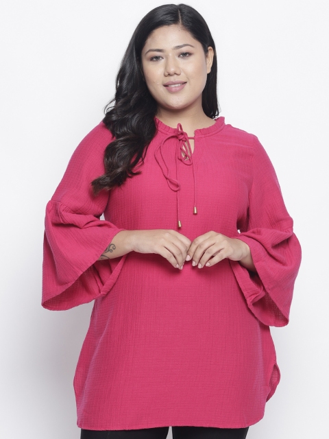 

Amydus Women Pink Solid Top