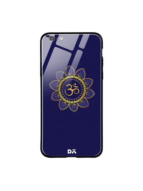 

DailyObjects Blue & Yellow OM iPhone 6S Glass Case