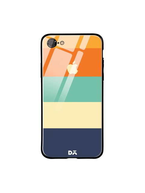 

DailyObjects Orange & Green Quin iPhone 7 Glass Case