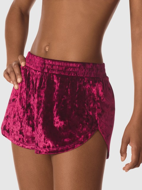 

La Senza Women Pink Solid Lounge Shorts