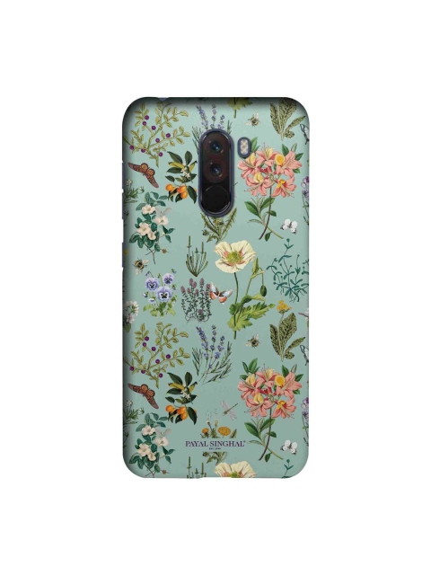 

macmerise Blue & Green Payal Singhal Titli Aqua Sublime Xiaomi Poco F1 Back Case