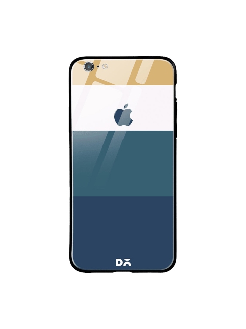 

DailyObjects Blue & Brown Subtle Quad iPhone 6 Glass Case