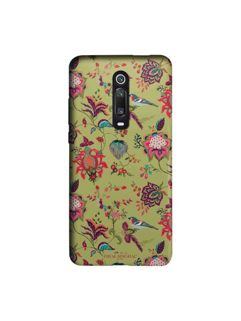 

macmerise Olive Green & Pink Payal Singhal Chidiya Sublime Xiaomi Redmi K20 Pro Back Case