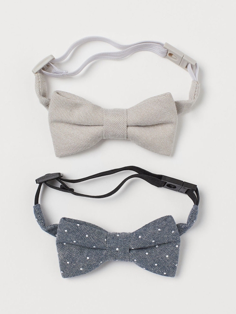 

H&M Boys Multicoloured 2-Pack Bow Ties, Multi