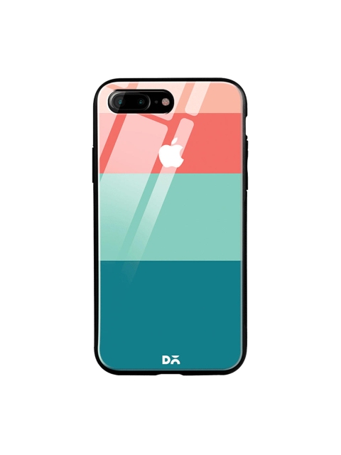 

DailyObjects Teal Green & Pink Sweet Quad iPhone 7 Plus Glass Case