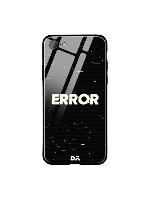 

DailyObjects Black & White System Error iPhone 7 Glass Case