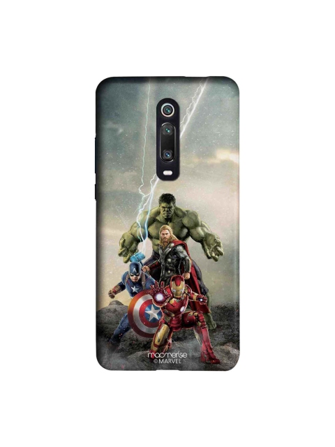 

macmerise Blue & Red Marvel Comics Time To Avenge Xiaomi Redmi K20 Pro Back Case