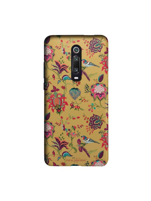 

macmerise Mustard Yellow & Pink Payal Singhal Chidiya Sublime Xiaomi Redmi K20 Pro Back Case