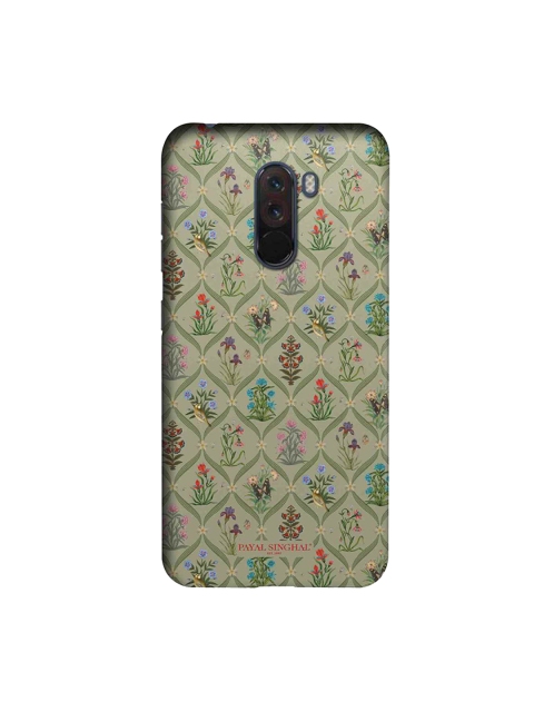

macmerise Green & Blue Payal Singhal Mughal Motifs Sublime Xiaomi Poco F1 Back Case