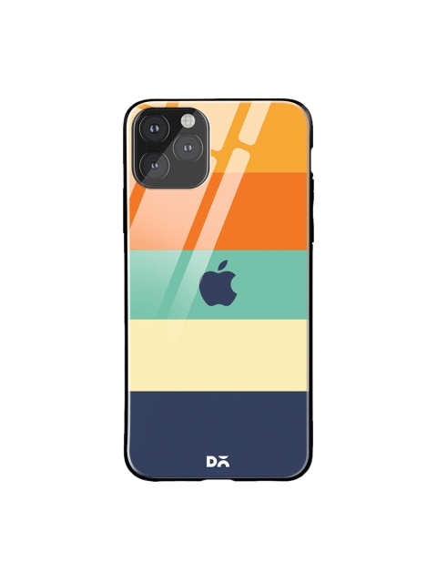 

DailyObjects Multicoloured Quin iPhone 11 Pro Max Glass Case, Orange