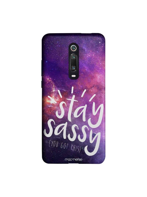 

macmerise Purple & Pink Stay Sassy Sublime Xiaomi Redmi K20 Pro Back Cover