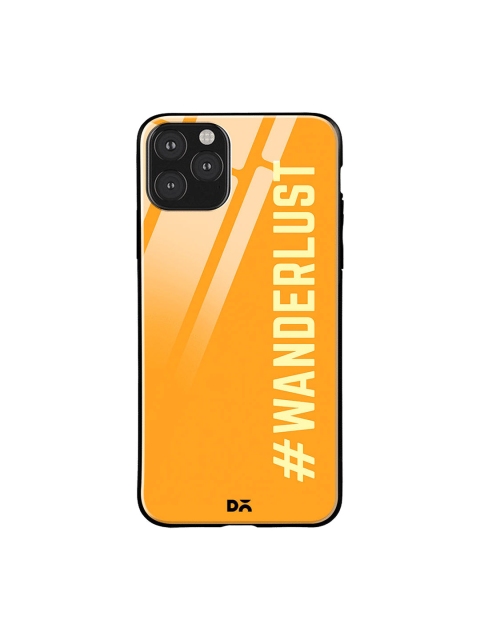DailyObjects Orange & Yellow Wandering iPhone 11 Pro Max Glass Cover