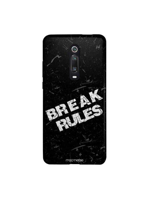 

macmerise Black & White Break Rules Xiaomi Redmi K20 Pro Back Case