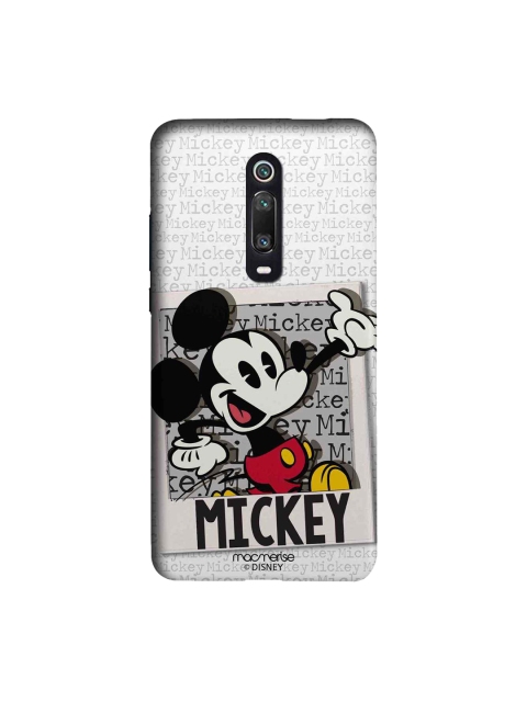 

macmerise White & Red Disney Hello Mr Mickey Sublime Xiaomi Redmi K20 Pro Back Cover