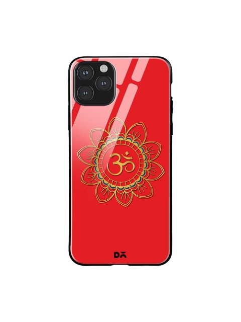 

DailyObjects Red & Yellow iPhone 11 Pro Max Red Glass Case