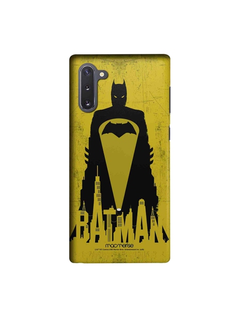 

macmerise Yellow & Black DC Comics Bat Sigl Sublime Samsung Galaxy Note 10 Back Case