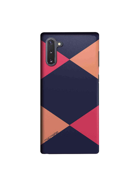 

macmerise Navy Blue & Pink Criss Cross Blupink Sublime Samsung Galaxy Note 10 Back Case