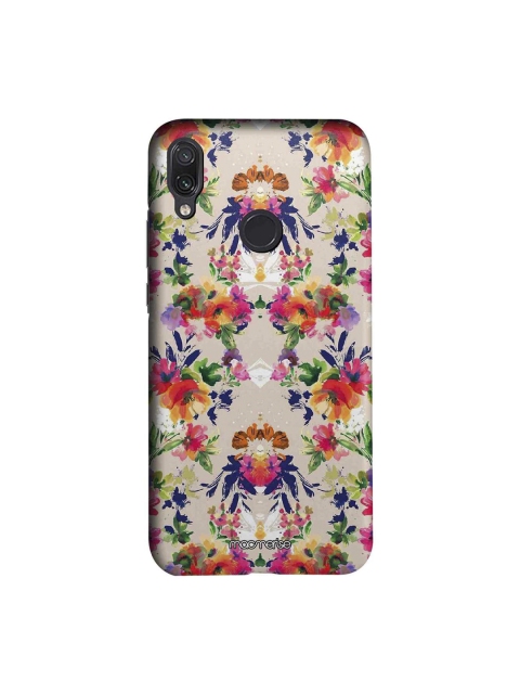

macmerise Mauve & Orange Floral Printed Xiaomi Redmi Note 7 Pro Case