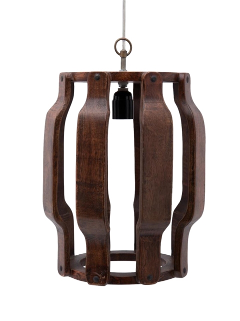 

ellementry Brown Solid Pendant Wall or Ceiling Lamp