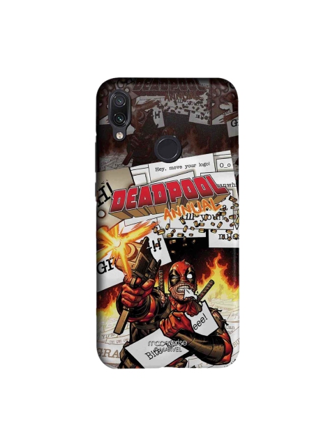 

macmerise Brown & White Marvel Comics Deadpool Sublime Xiaomi Redmi Note 7 Pro Case