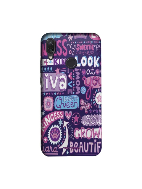 

macmerise Purple & Pink Diva Diaries Sublime Xiaomi Redmi Note 7 Pro Back Cover