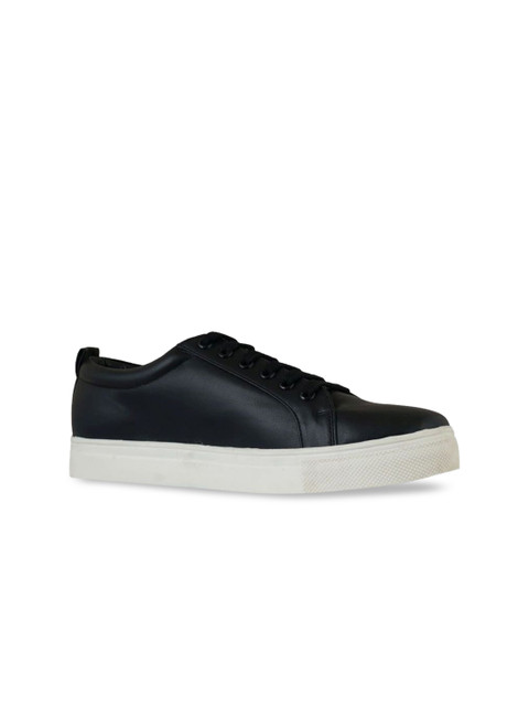

Kenneth Cole Women Black Leather Sneakers