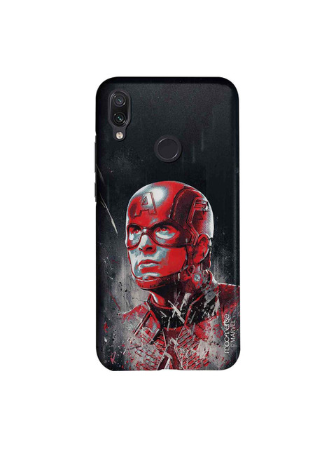 

macmerise Black Marvel Comics Art Captain America Xiaomi Redmi Note 7 Pro Back Case