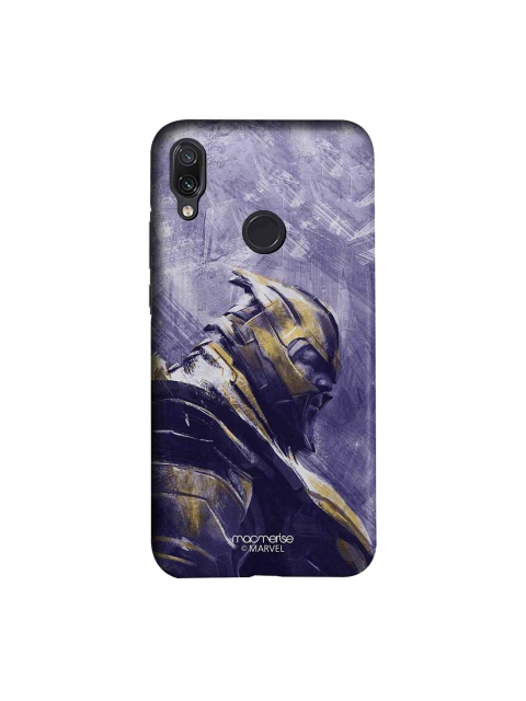 

macmerise Purple & Yellow Marvel Comics Thanos Suited Up Sublime Xiaomi Redmi Note 7 Pro Case