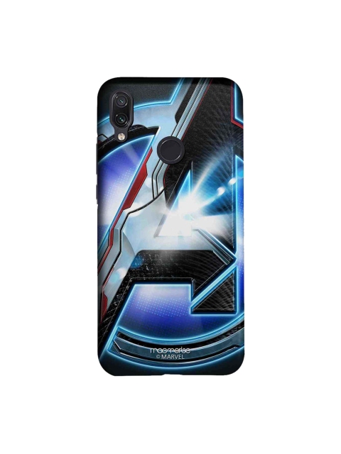 

macmerise Blue & Black Marvel Comics Endgame Logo Sublime Xiaomi Redmi Note 7 Pro Case