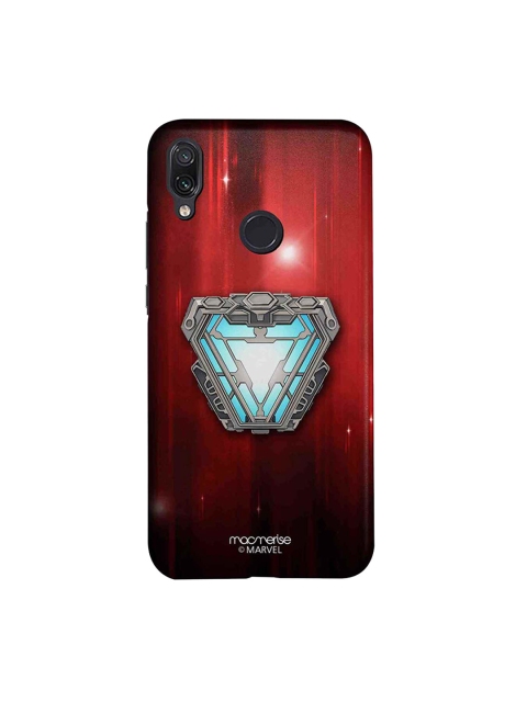 

macmerise Red & Blue Marvel Comics Iron Man Infinity Arc Reactor Sublime Xiaomi Redmi Note 7 Pro Back Cover