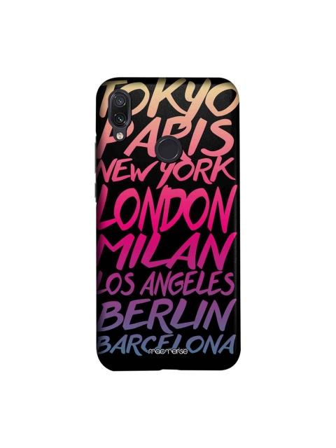 

macmerise Black & Pink Fashion Cities Sublime Xiaomi Redmi Note 7 Pro Back Cover