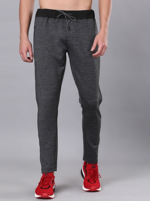 

Cultsport Men Charcoal Grey Solid Track Pants