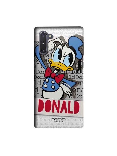 

macmerise Grey & Blue Hello Mr Donald Samsung Galaxy Note 10 Back Case