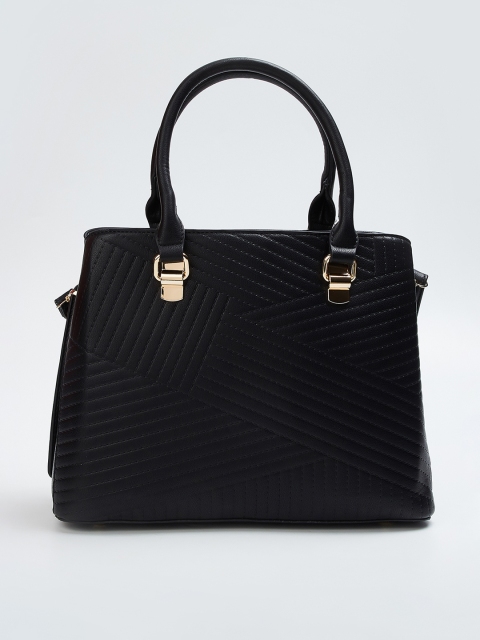 

CODE by Lifestyle Black Solid Handheld Bag