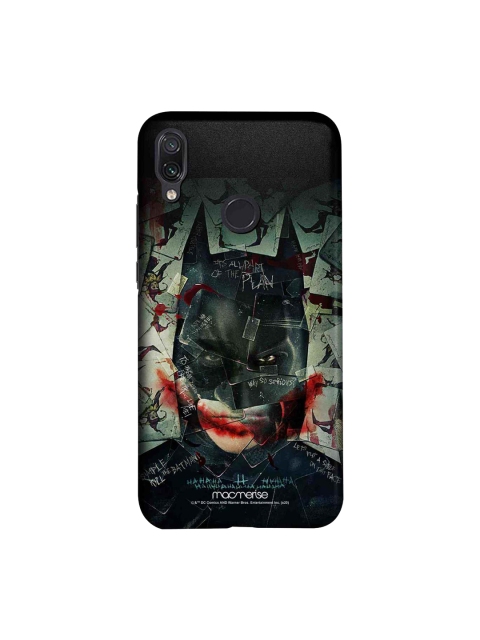 

macmerise Black & Red DC Comics Bat Joker Graffiti Xiaomi Redmi Note 7 Pro Back Case