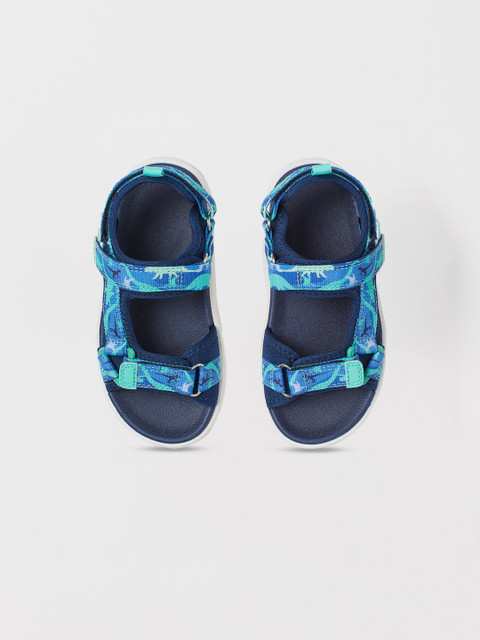 

H&M Boys Blue Printed Scuba Sandals