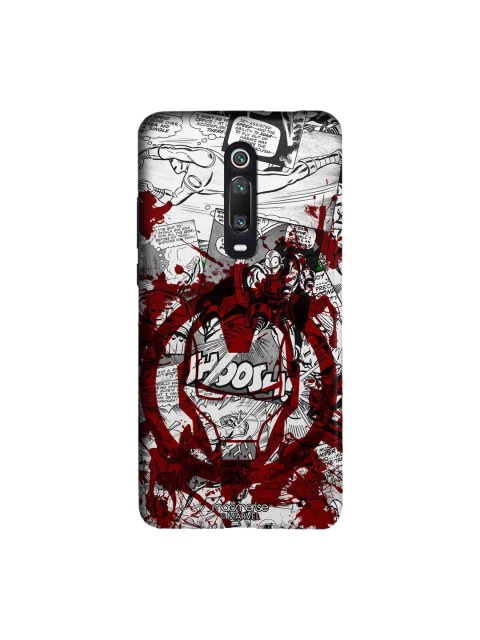 

macmerise Red & Black Marvel Comics Splash Out Ironman Sublime Xiaomi Redmi K20 Pro Back Case