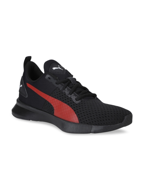

Puma Unisex Black & Red Flyer Runner Sport Walking Shoes