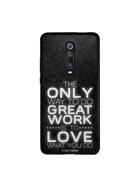 

macmerise Black & White Love What You Do Sublime Xiaomi Redmi K20 Pro Back Case