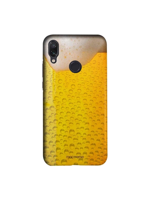 

macmerise Yellow & Beige Chug It Sublime Xiaomi Redmi Note 7 Pro Back Cover
