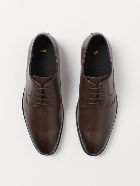 

H&M Men Brown Derby Shoes