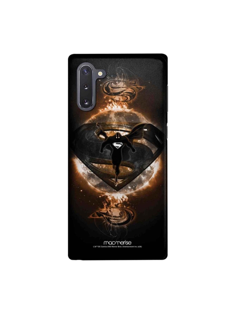 

macmerise Black & Yellow DC Comics Superman Rage Sublime Samsung Note10 Back Cover