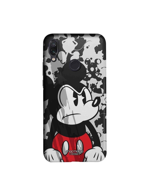 

macmerise Black & Red Disney Grumpy Mickey Sublime Xiaomi Redmi Note 7 Pro Back Case