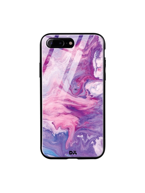 

DailyObjects Pink & Purple Marble Unicorn iPhone 7 Plus Glass Case