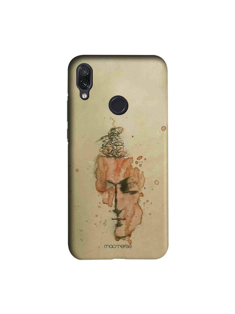 

macmerise Beige & Brown Graphic India Buddha Droplets Sublime Xiaomi Redmi Note 7 Pro Back Cover
