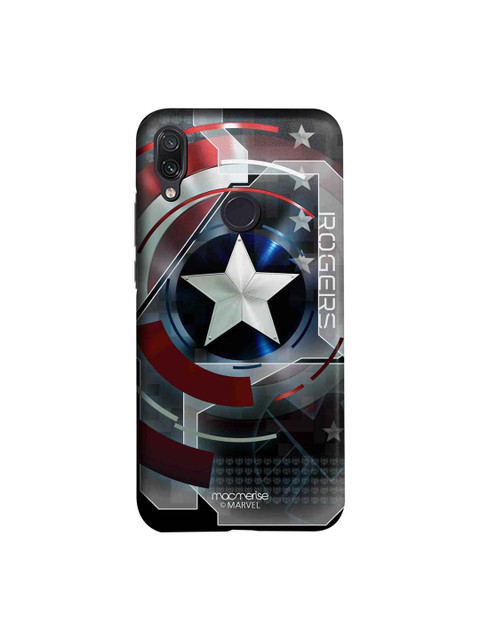 

macmerise Grey & Red Marvel Comics Captain America Rogers Sublime Xiaomi Redmi Note 7 Pro Back Case