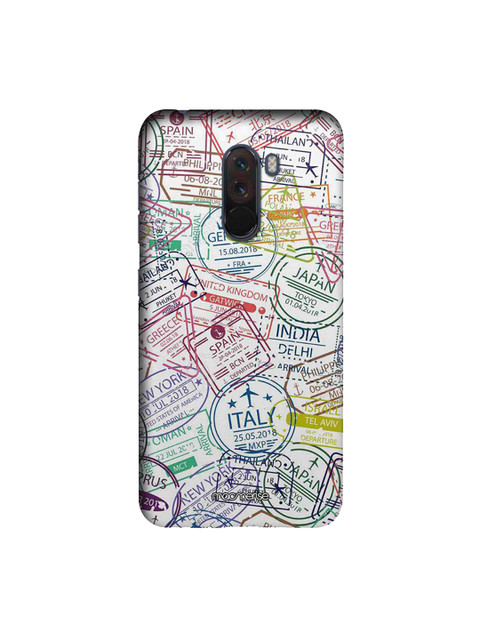

macmerise White & Red Immigration Stamps Classic Sublime Xiaomi Poco F1 Case
